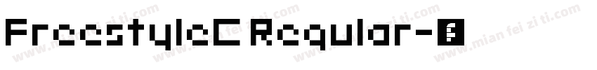 FreestyleC Regular字体转换